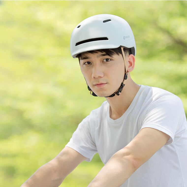 Smart4u-casco de ciclismo inteligente para hombre y mujer, luz LED, 3 modos, patinete Casco de Bicicleta de carretera de montaña