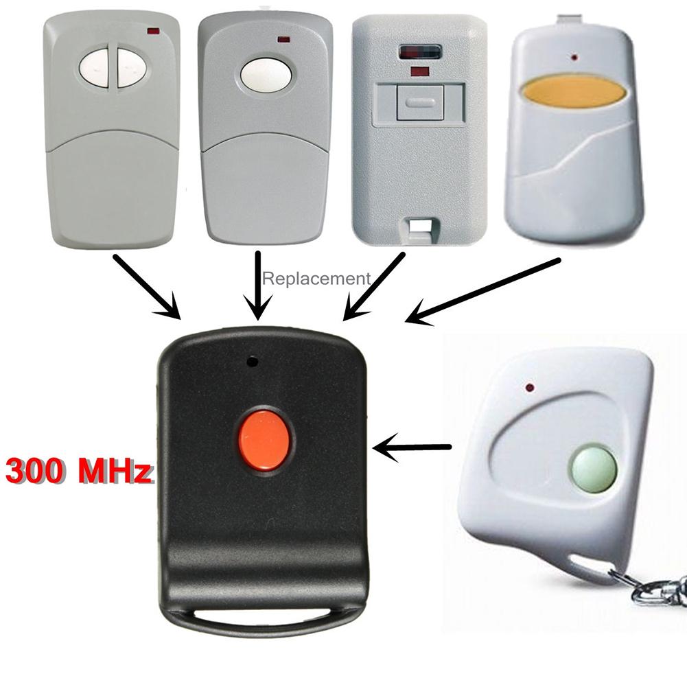 Mini Remote Garage Door Transmitter For MultiCode 3060 300mhz 3089 4120 Linear 12V Molded For Keychain