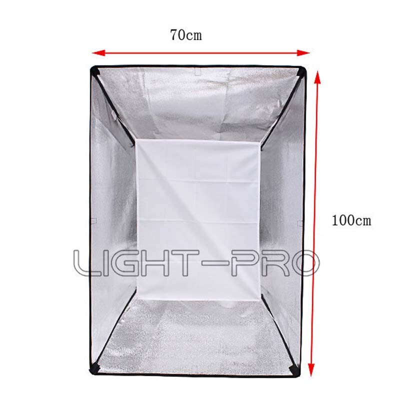 Godox 70Cm * 100Cm Speedlite Studio Strobe Flash Photo Reflecterende Softbox Softbox Diffuser