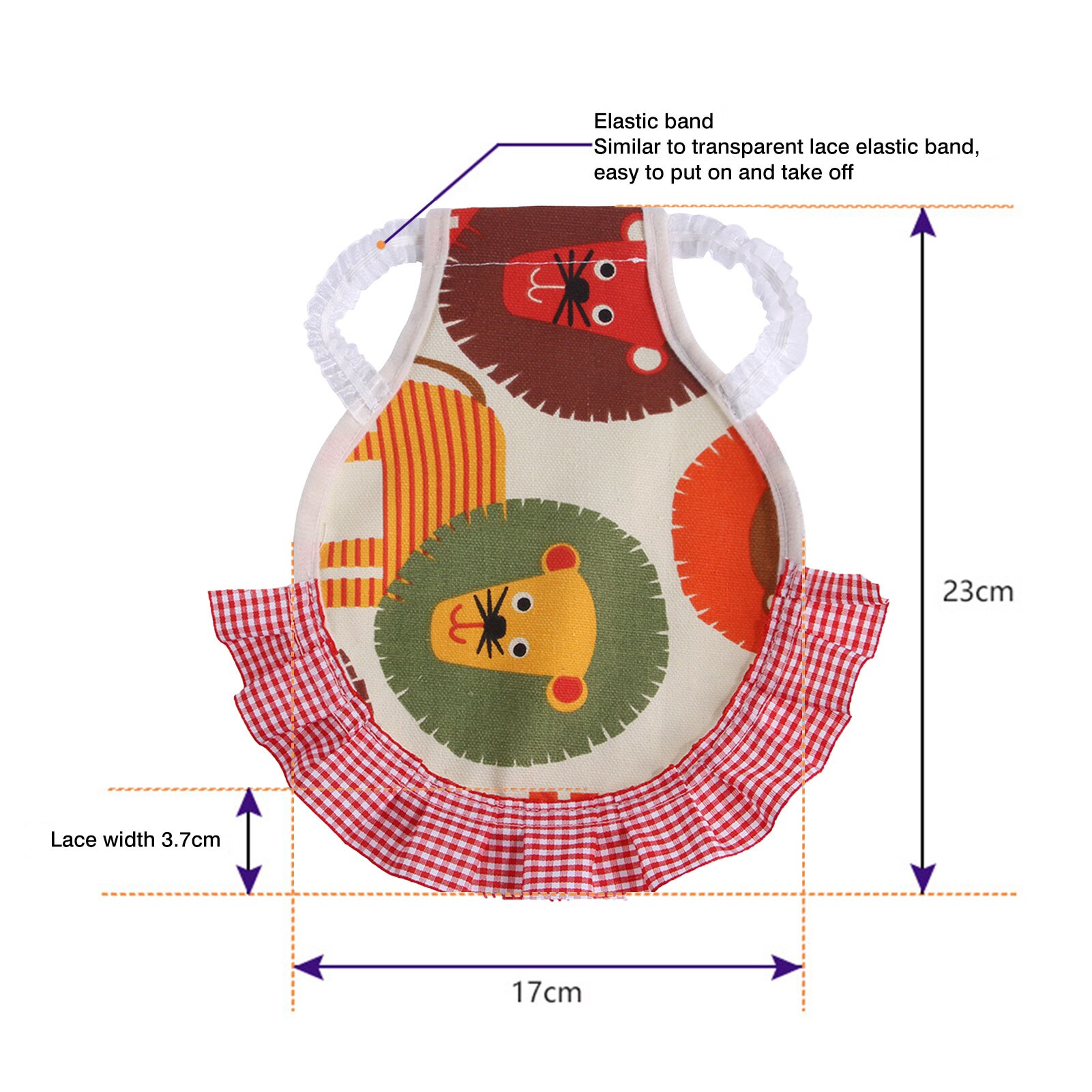 Chicken Protection Apron Chicken Duck Vest Chicken Saddle Clothing Feather Protection Jacket Elastic Lace Clothing Hen Saddle