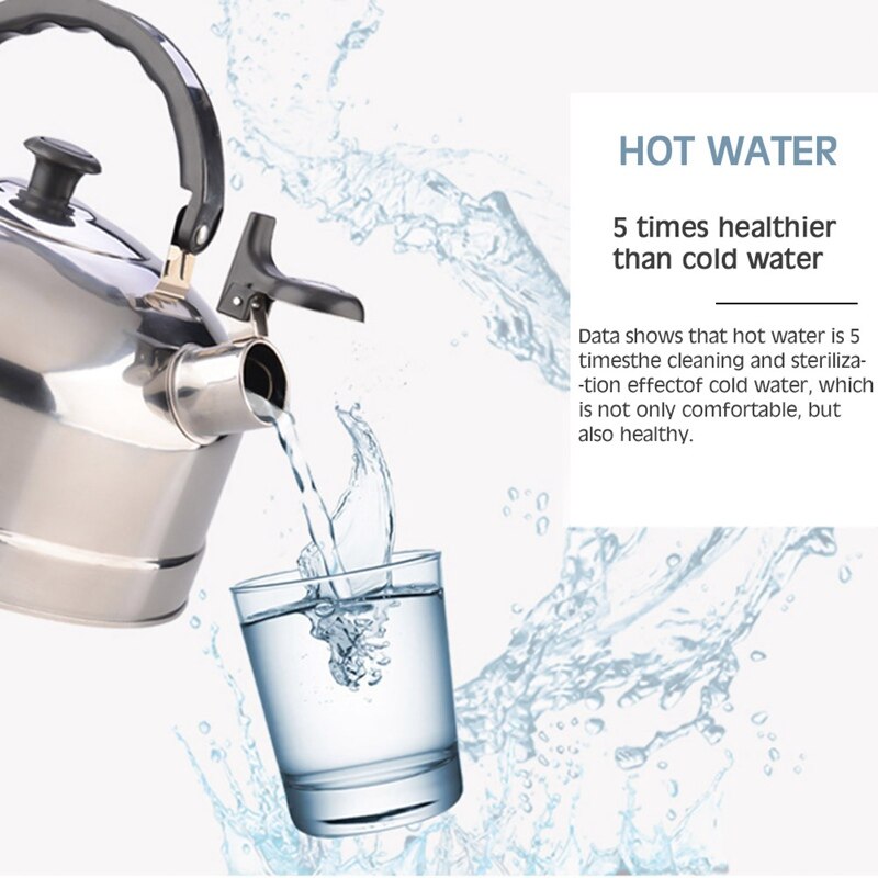 Stainless Steel 2/3/4L Water Kettle Induction Cooker Camping Kettles Stove Whistling Water Gas Teapot Cooking Tools Kitchen