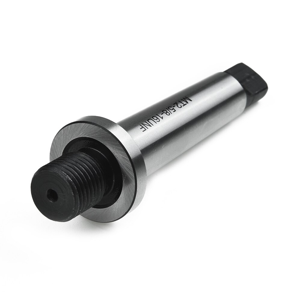 Threaded Drill Chuck 2MT To 5/8-16 Hardened Morse Taper MT2 Adapter Toolholding