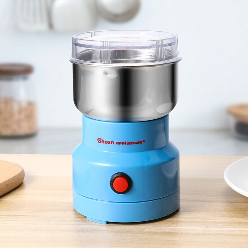 110v/220v elektrisk kaffekvarn bönor krydda salt peppar örter nötter kryddor kvarn kvarn kaffemaskin hemmamixerverktyg