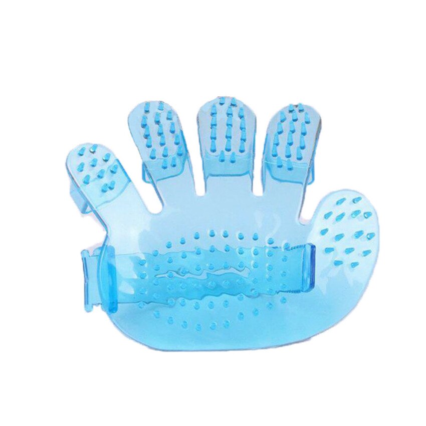Guantes de Baño de mascotas, manoplas de silicona para quitar la suciedad de los dedos, productos de limpieza para gatos y perros, guantes de masaje para el cuidado del cabello, CW31: c05