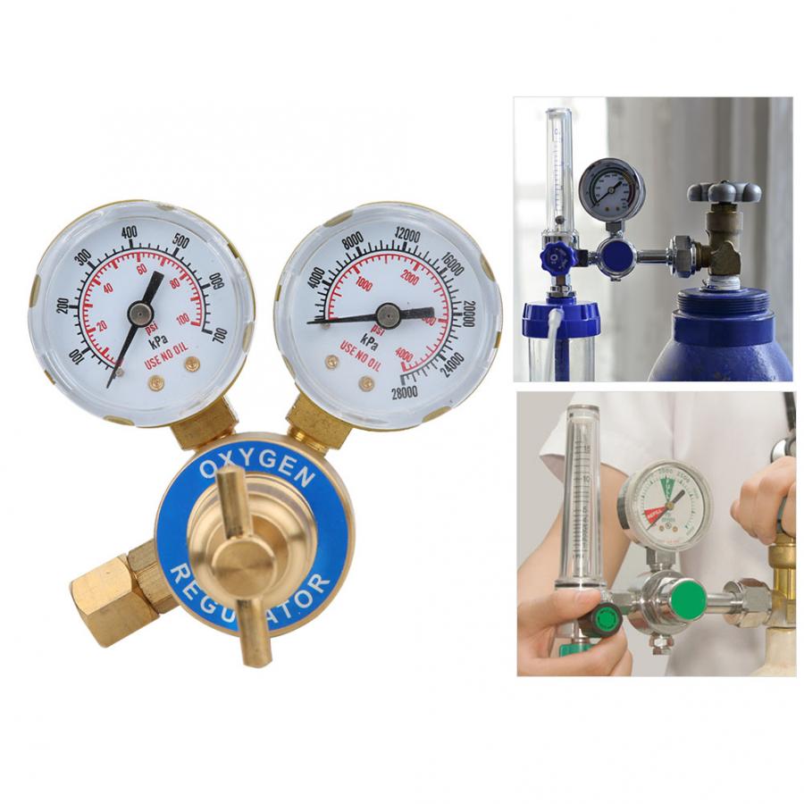 Oxygen Meter Copper Oxygen Regulator Pressure Reducer Industrial Oxygen Meter Argon Regulator Industrial Oxygen Regulator