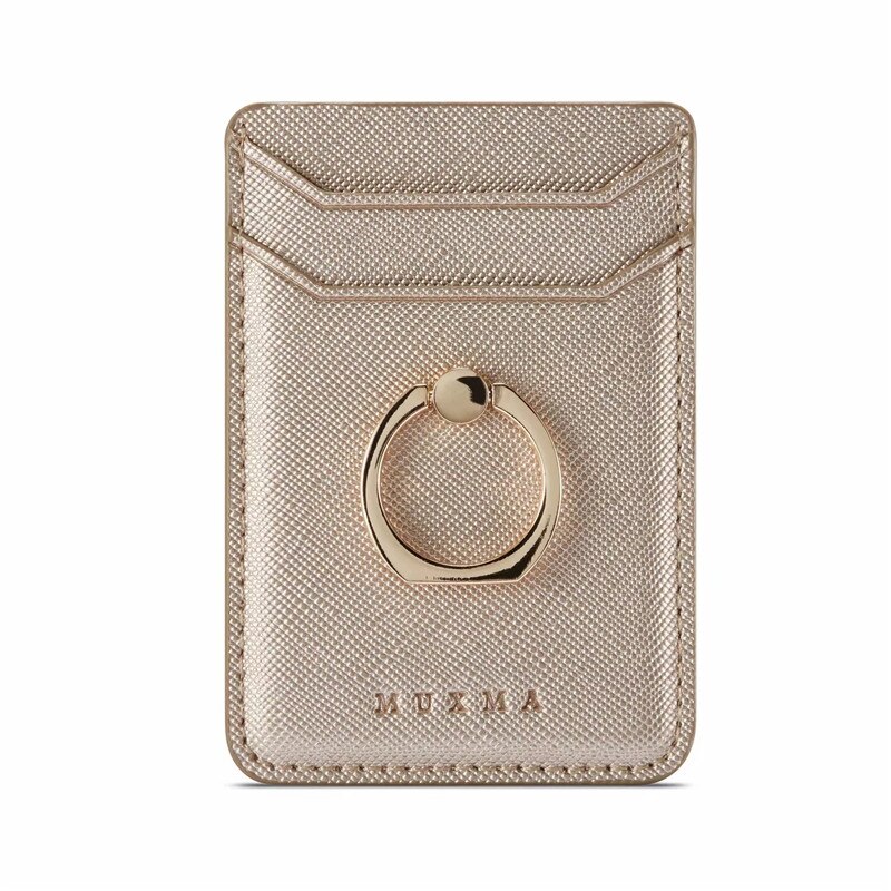 Marmurowe naklejki na telefon kieszonkowy uchwyt na telefon iPhone 12 12 Pro Redmi Note 9 Pro portfel ID naklejka moda damska Fundas: Gold