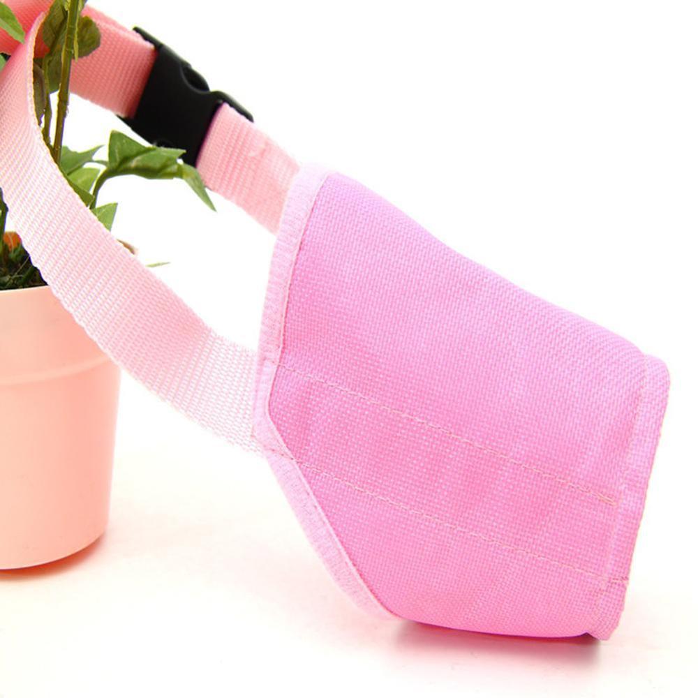 Anti Bark Bite Chew Dog Muzzles Adjustable Nylon Dog Mouth Muzzle For Small Medium Large Dogs Training Products Pet Accessories