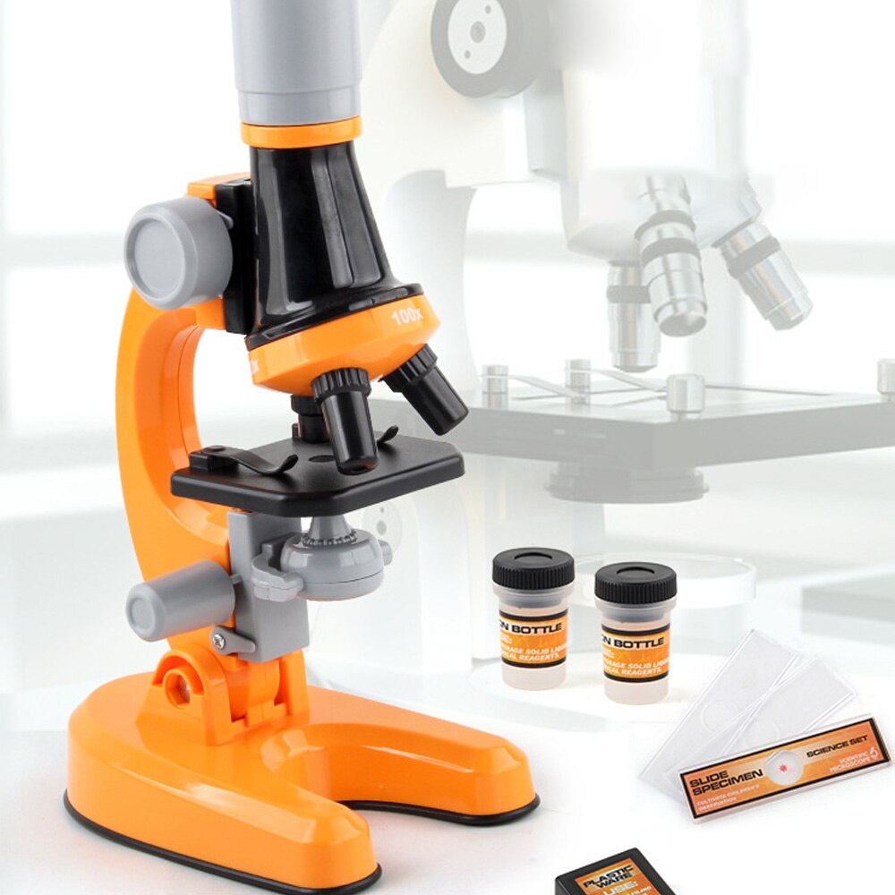 Kinderen Microscoop Speelgoed 1200 Keer Microscoop Onderwijs Materiaal Set Science Experiment Speelgoed Scholieren Microscoop Speelgoed