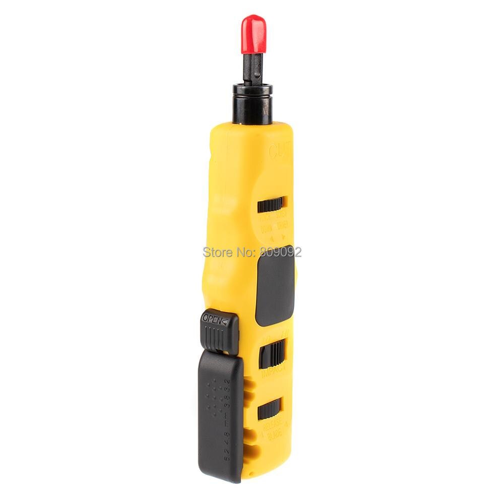 4 in 1 Multi Function Module Network punching Tools Punch Down Impact Tool With Wire Insertion Cutting Function Screwdriver