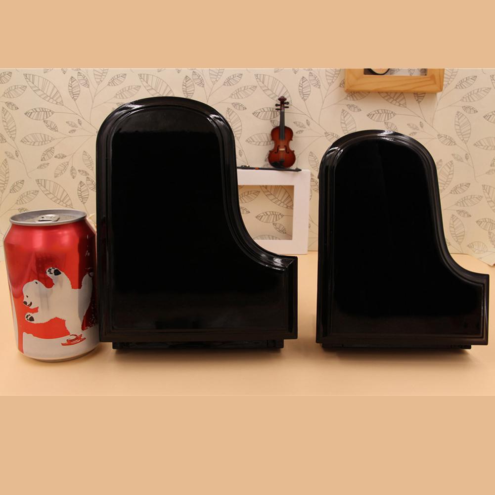 Miniature Grand Piano Model Assembly Replica Mini Piano with Stool Musical Instrument Collection Decorative Ornaments Display