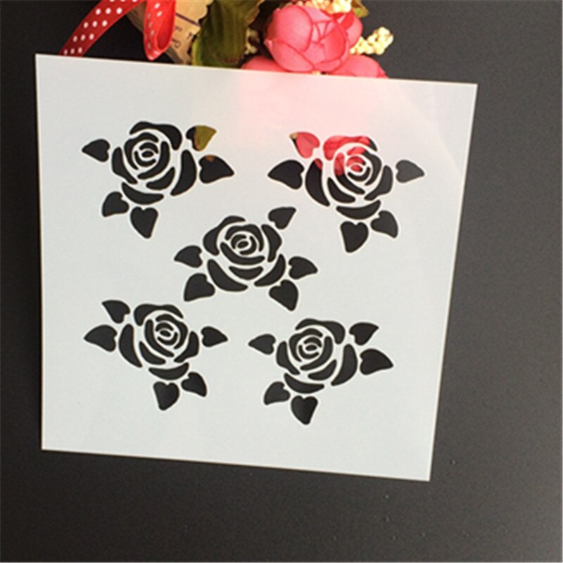 Plastic Layering Stencils Template DIY Paper Card Scrapbooking Photo Album Diary Hand Craft: p37