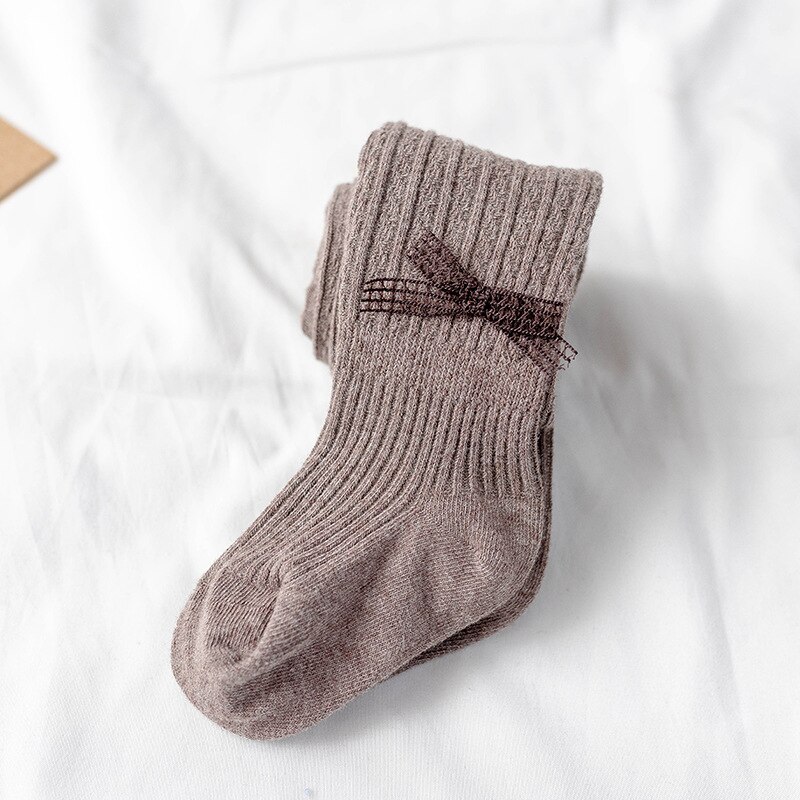 ER Hallo Genießen Sie Neue Herbst freundlicher Mädchen Gamaschen Gestrickte Leggings Hosen freundlicher Süße ach de engel Strumpf Feste Beiläufige Kleidung: Gelb / 24M
