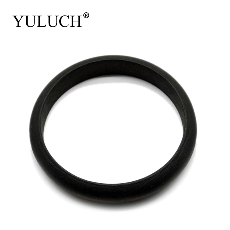 Yuluch diy artesanal de madeira natural simples pulseiras pulseira de madeira jóias grandes pulseiras para mulher
