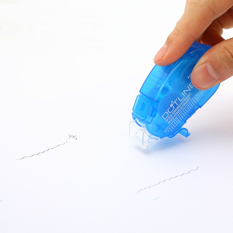 Double Sided Adhesive Dots Stick Roller Permanent Adhesive Applicator Glue Tape Dispenser Refillable Correction Tape