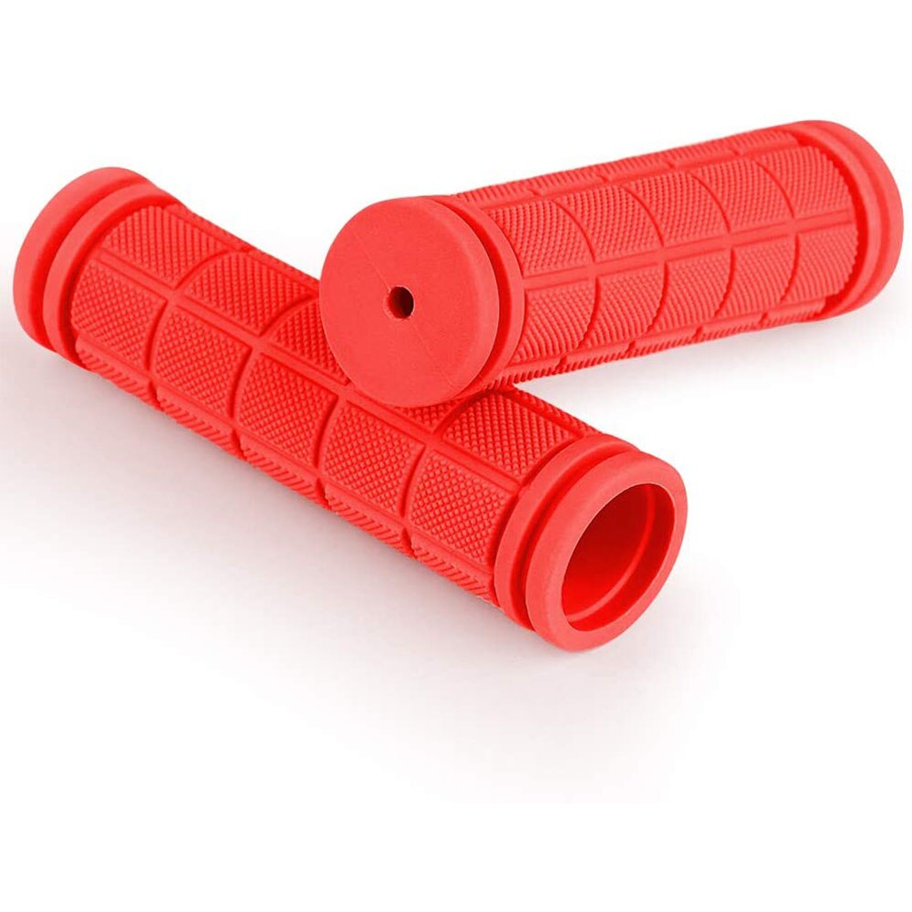 Bike Handle Grips Kids Non-Slip-Rubber Bicycle Handlebar Grips Specialized Replacement Bike Grips for Scooter Bicycle Tricycle: Red