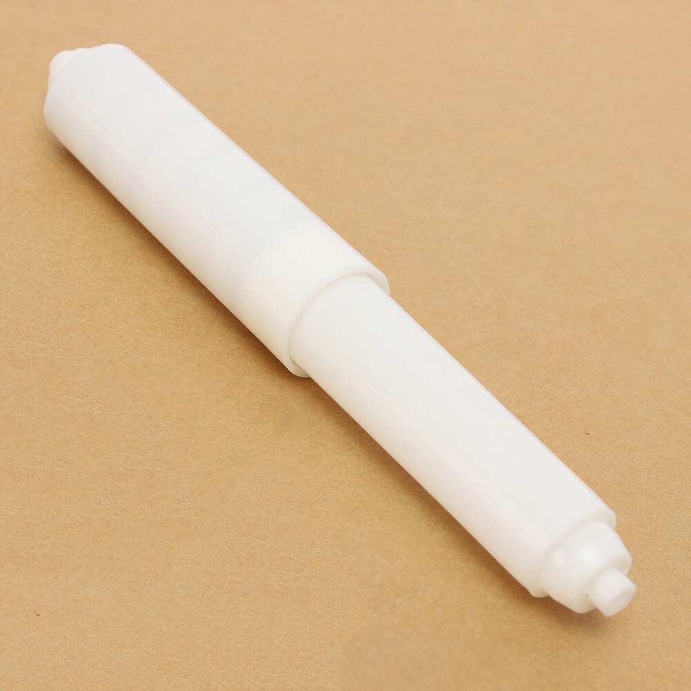 Portarrollos de baño de plástico reemplazo portarrollos de baño rodillo de baño inserto husillo de resorte flexible soporte de inodoro rodillo