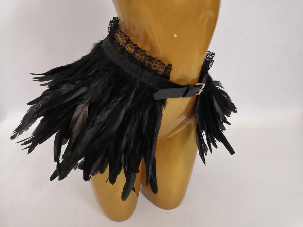 Carnival Showgirl Outfit Showgirl Costume Festival Clothing Rave Outfit #CO2020001: Belt skirt