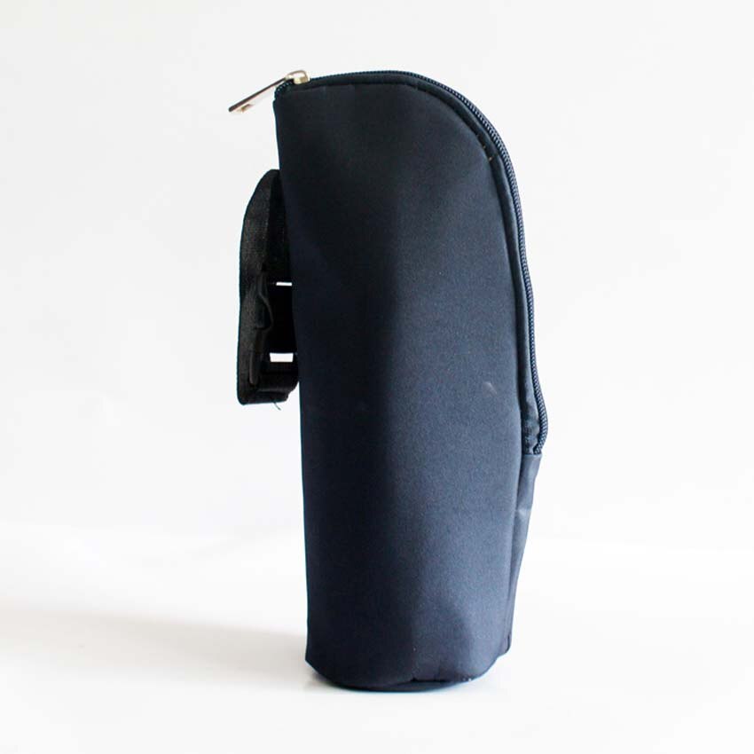 Cubierta para biberón de bebé, bolsa de aislamiento térmico y preservación del frío, mantiene la temperatura, bolsa de aislamiento térmico: Navy Blue