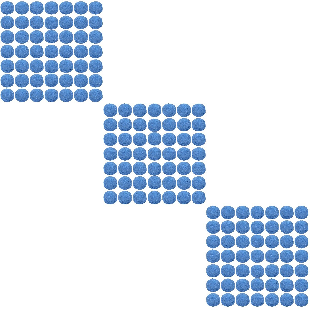 150 pcs Portable Cue Tip for Pool Cues and Snooker Billiard Cue Tips Billiard Supplies