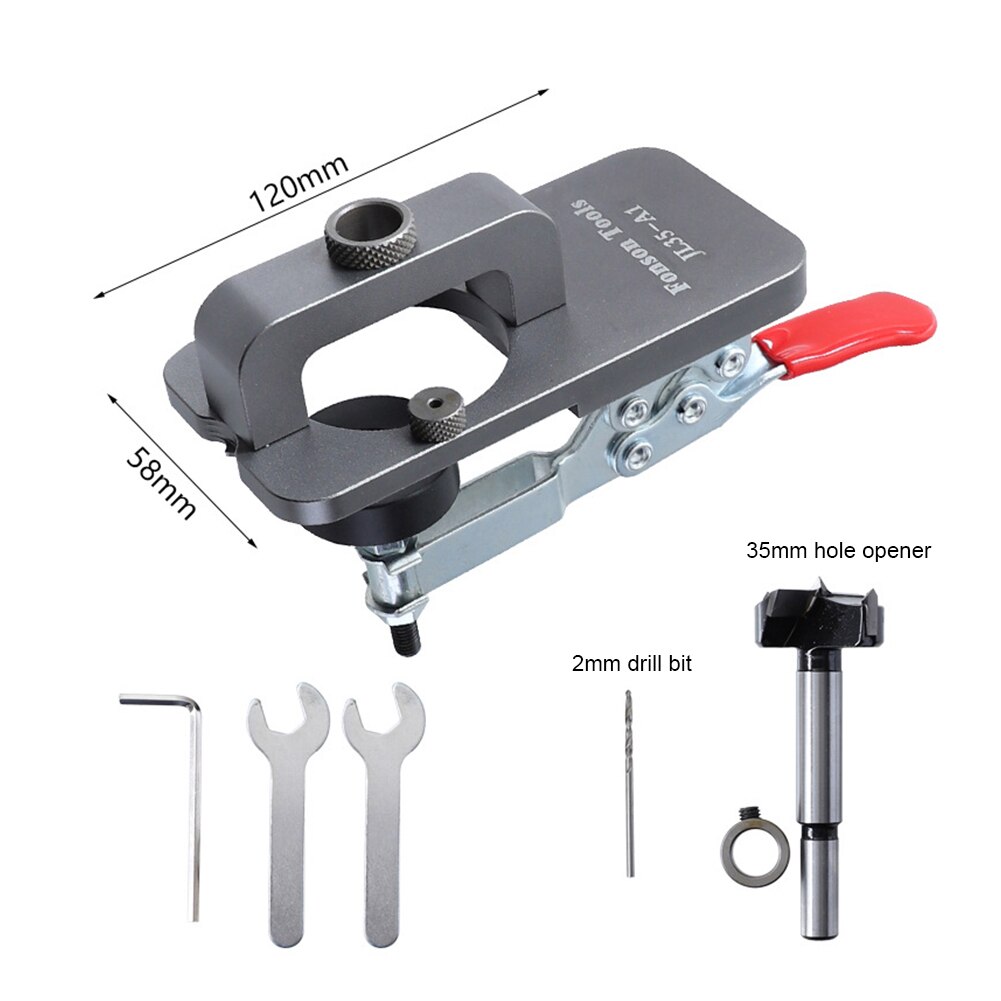 35MM Cabinet Inset Hinge Bit Stainless Steel Wood Cutter Woodworking DIY Tools for Kitchen Cabinet Door Hinges Inset