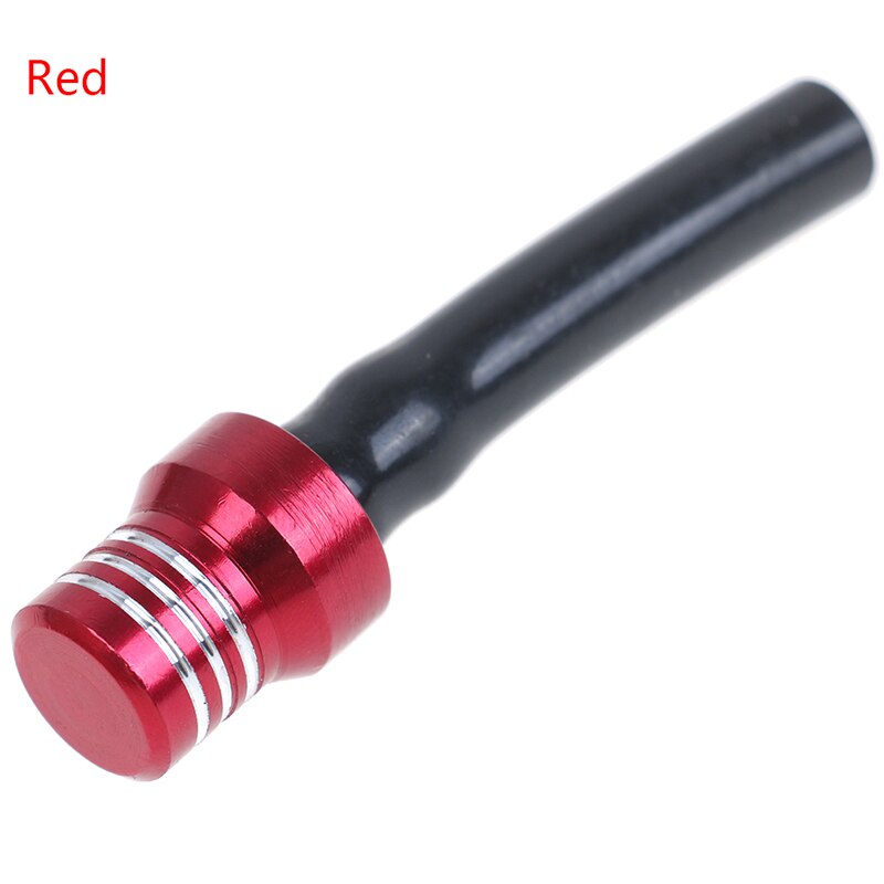 Aluminum Alloy Motorcycle Gas Pit ATV PIT Dirt Bike Fuel Petrol Tank Cap Breather Pipe Hose Valve Vent Breather Tube Pipe: Red