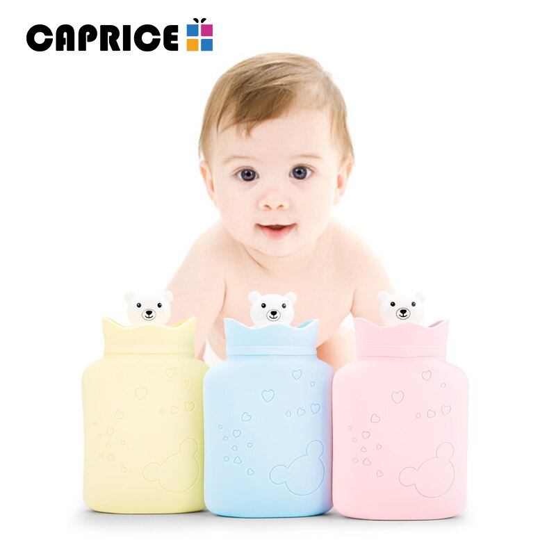 Bolsa de agua para calentador de manos, termo de silicona para microondas, cuello de pie para niños, LX-02 de refrigeración para congelador de calefacción al aire libre