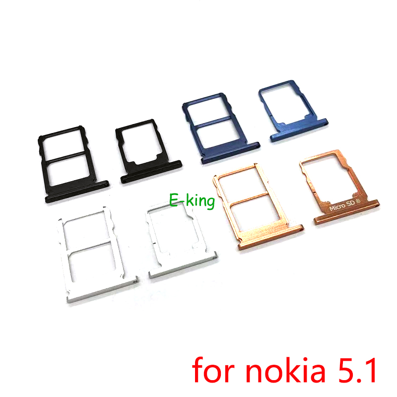 Voor Nokia 5.1 Plus Sim-kaart Lade Houder Card Slot Adapter