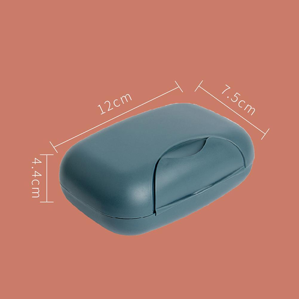 Caja de jabón a prueba de fugas, jabonera portátil de cuatro colores a prueba de agua, , compacta, fácil de llevar, almacenamiento de baño, sellada, jabonera de viaje