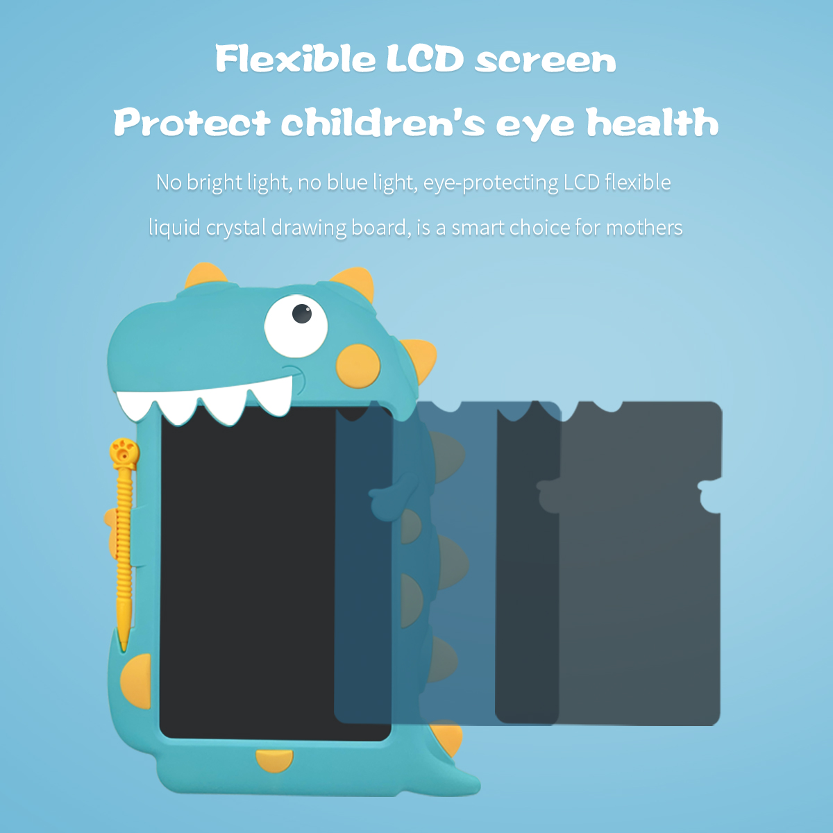 Cartoon Electronic Drawing Board LCD Screen Writing Tablet Digital Graphic Drawing Tablets Electronic Handwriting Pad Board+Pen