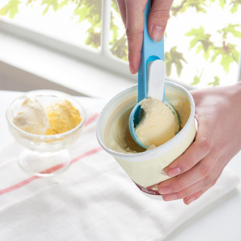 1PC Kitchen tools Ice Cream Spoon Dig Ice Cream Ball Watermelon Meat Digging Fruit Digging Spherical Shape Tools