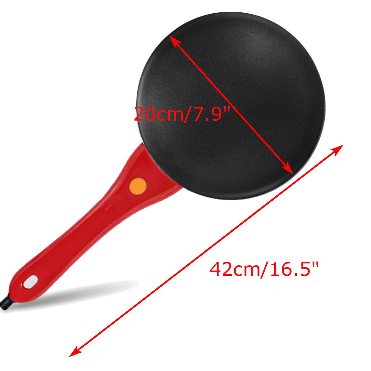 Máquina de tortitas eléctrica para hacer crepes, plancha antiadherente para hornear Pan y pasteles, utensilios de cocina de 220V