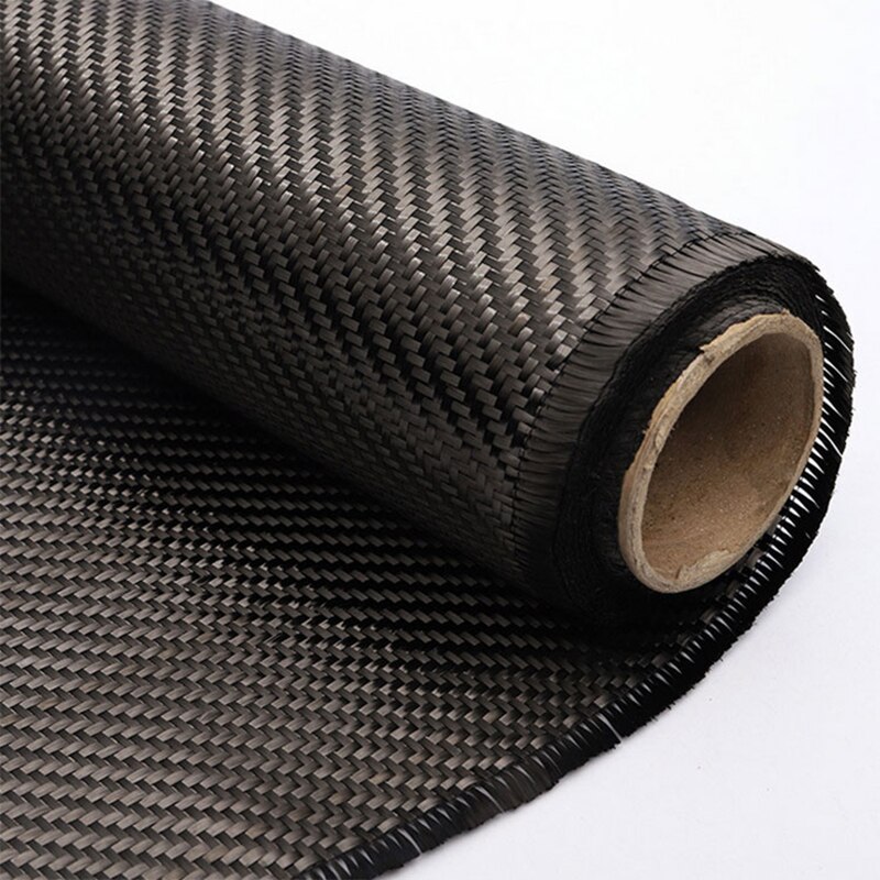 12K 400gsm Carbon Twill Geweven Fiber Stof Doek