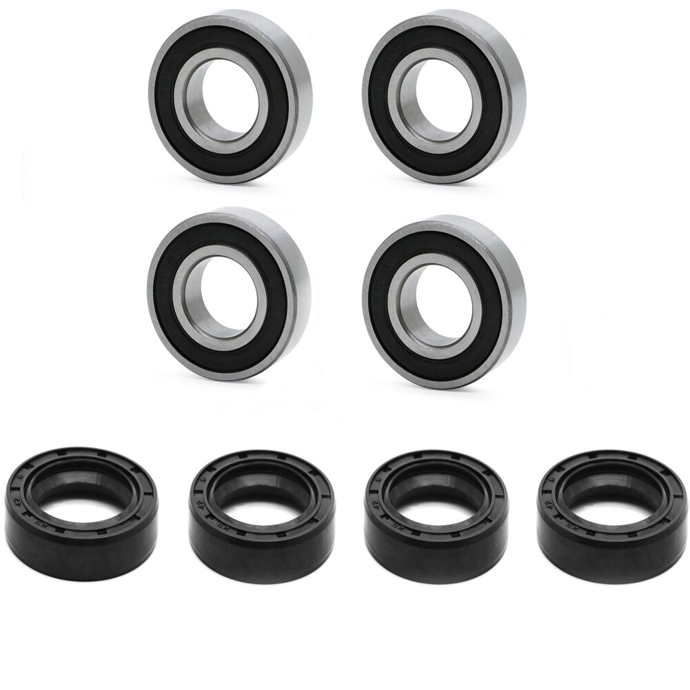 1989-2006 etupyörän laakerit akselin tiivisteitä kit honda trx 250 trx 350 vtr 1000f cb600f cbr 900rr cbr 1100xx fourtrax rancher: 4 laakeri 4 tiiviste