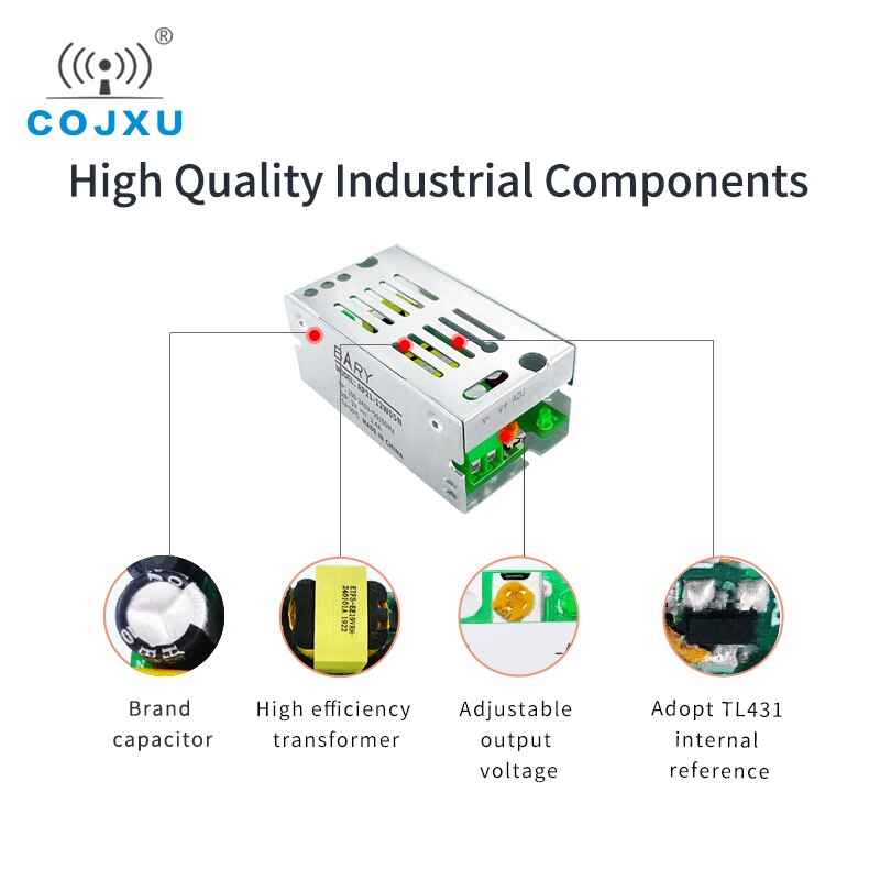 High Precision-Industrial Power Supply Short Circuit Protection AP21-12W05N Industrial Components