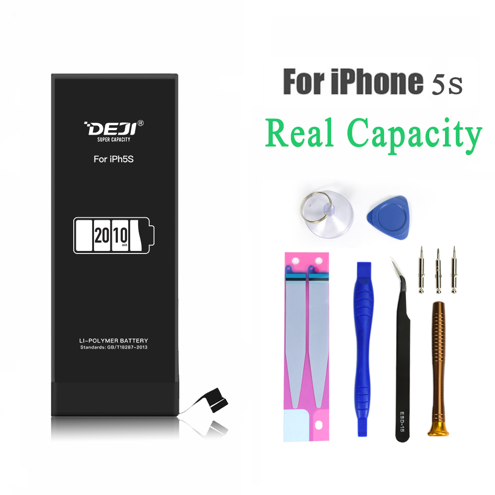 DEJI Replacement Battery for iPhone 5/5s/SE - 2010mAh High Capacity Li-Polymer Internal Battery
