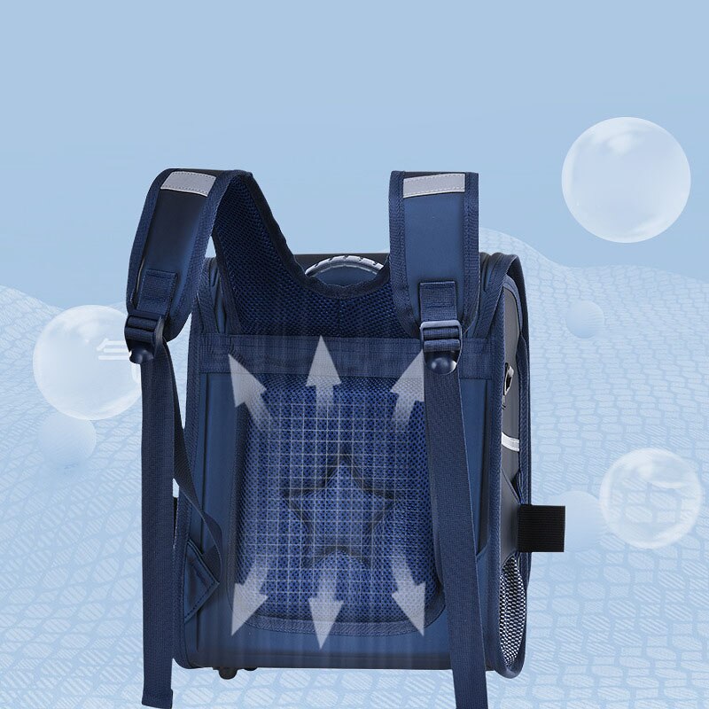 Japanse basisschooltas Ruimtschooltas 1-2 leerjaar Jongens Meisjes Verminder last Ridge Protection Rugzak Britse rugzak