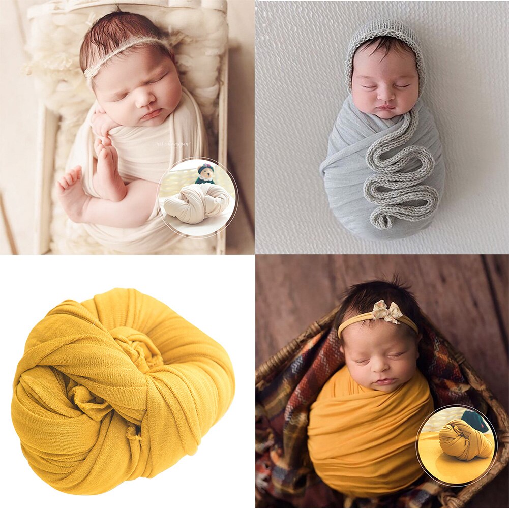 Background DIY Cute Newborn Basket Wraps Baby Props Birthdays Multicolor Soft Backdrop Cloth Photography Blanket