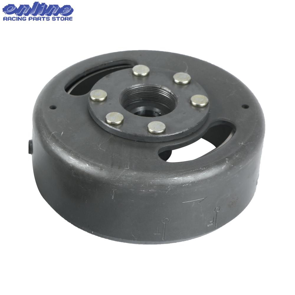 Motorcycle Magneto Flywheel For LF 50cc 70cc 90cc 110cc 125cc Lifan Horizontal Kick Starter Engines Dirt Pit Bikes Parts