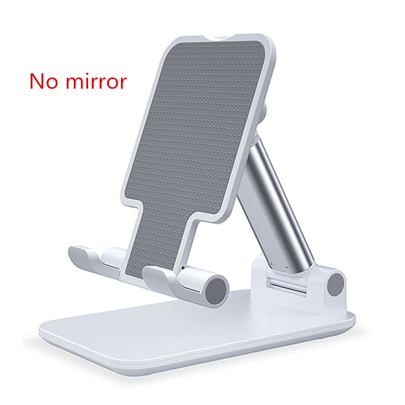 Jykt Universele Desktop Mobiele Telefoon Houder Stand Voor Iphone Ipad Verstelbare Tablet Opvouwbare Tafel Mobiele Telefoon Desk Stand Houder: white-dan zhong