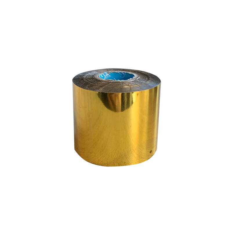 1 rol 5 cm x 120m 10 kleuren stempelfolie warmteoverdracht lamineren servet vergulden pvc visitekaartje reliëf: Goud