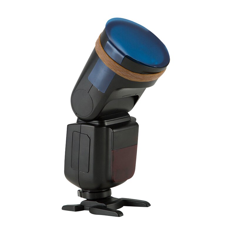 20 stk kamerablitsgeler gjennomsiktig fargekorreksjon balanse lysfiltersett til godox  v1 speedlite speedlight tilbehør