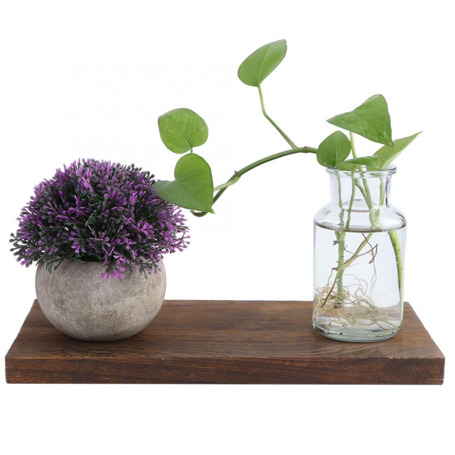 Storage Rack Wood Board Living Room Craft Decorative Bracket Floating Bathroom Home Office Shelves Floating Shelf Wood Storage