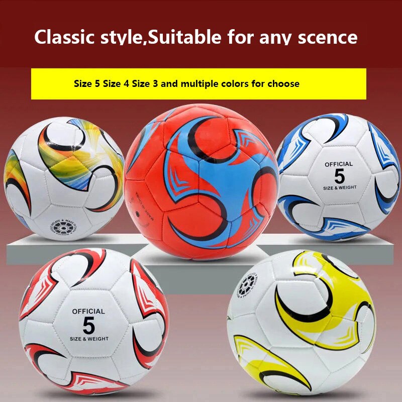 Soccer Ball Size 5 Size 4 Size 3 Football Sports Match Training League futbol foot ball