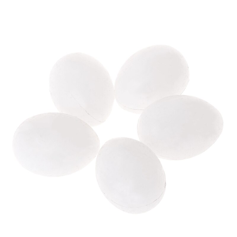5 Stks/partij Duif Valse Eieren Gevuld Plastic Simulatie Voor Hatch Fokken Levert