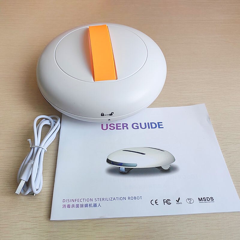 Robot tueur de bactéries, outil anti-acariens, stérilisateur à ultraviolets pour le nettoyage des appareils ménagers