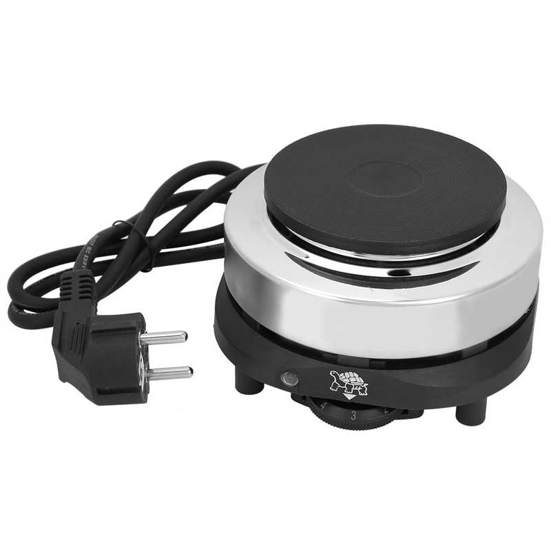 Placa de aquecimento elétrica portátil para bancada, fogão para chá, café, cozinha, único plugue ue, placa de aquecimento