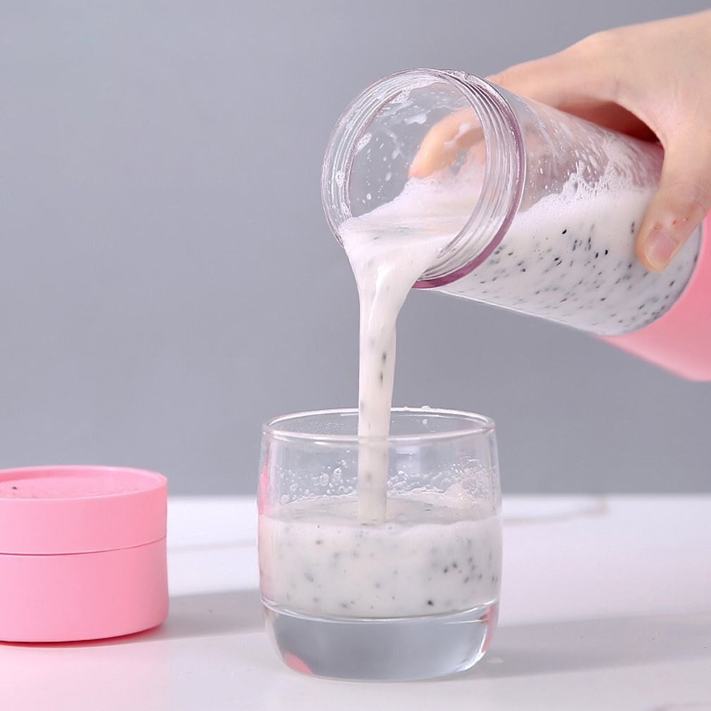 6 Blades Portable blender kitchen blender usb electric juicer machine mini kitchen accessories cup juice blenders Orange juicer