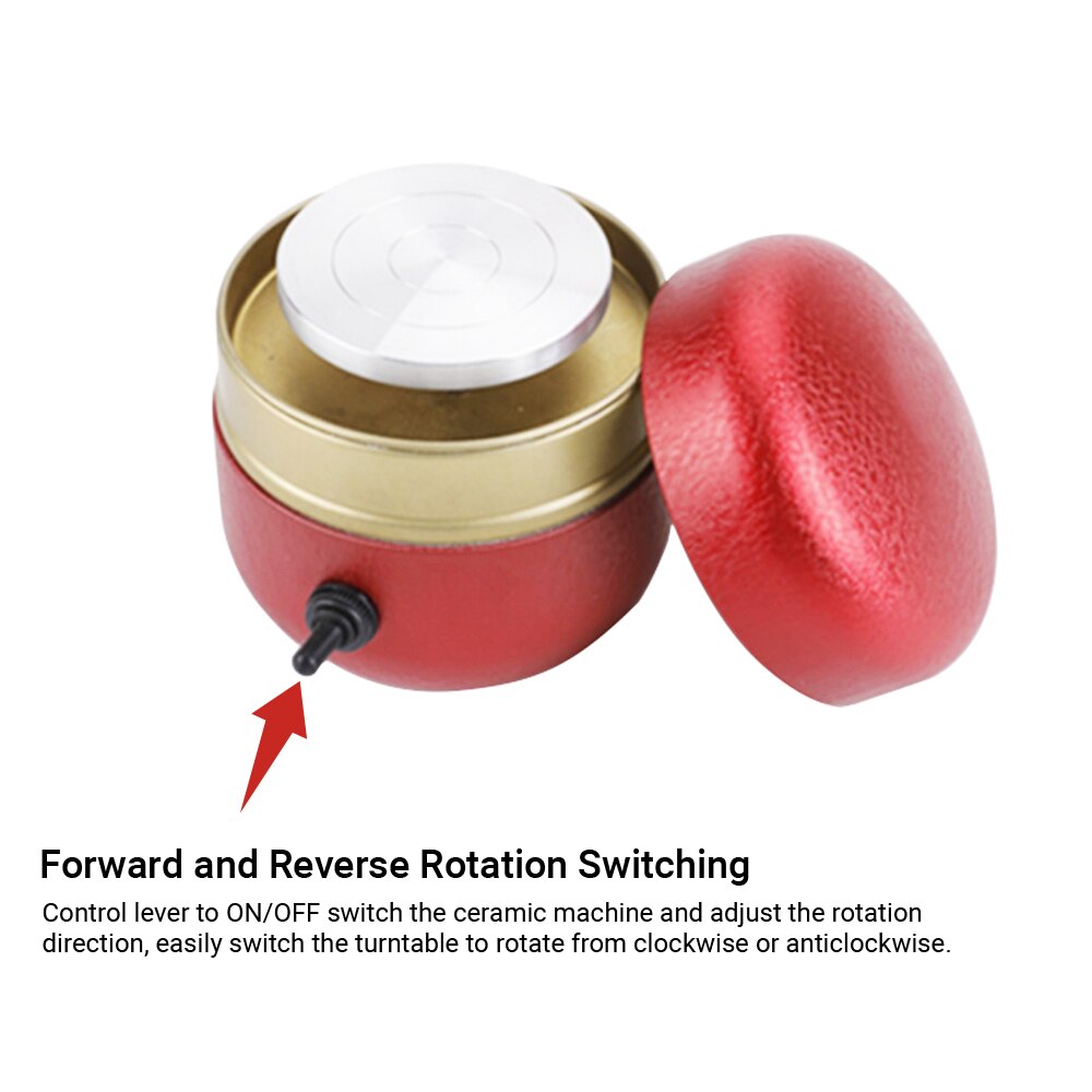 Mini Ceramic Machine Electric Pottery Machine Electric Pottery Wheel Ceramic Machine Pottery DIY Machine for Kids Children