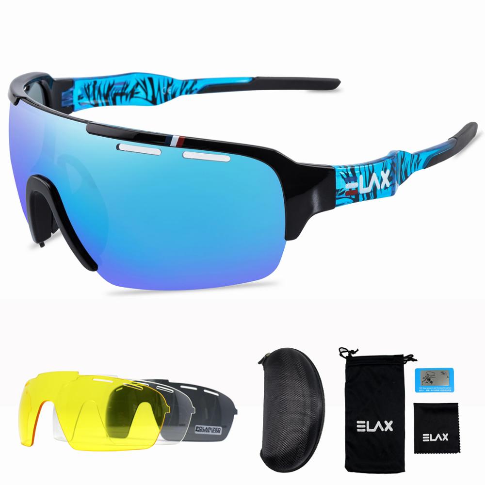 4 linser polariserede sportsbriller ciclismo solbriller mtb briller: E4