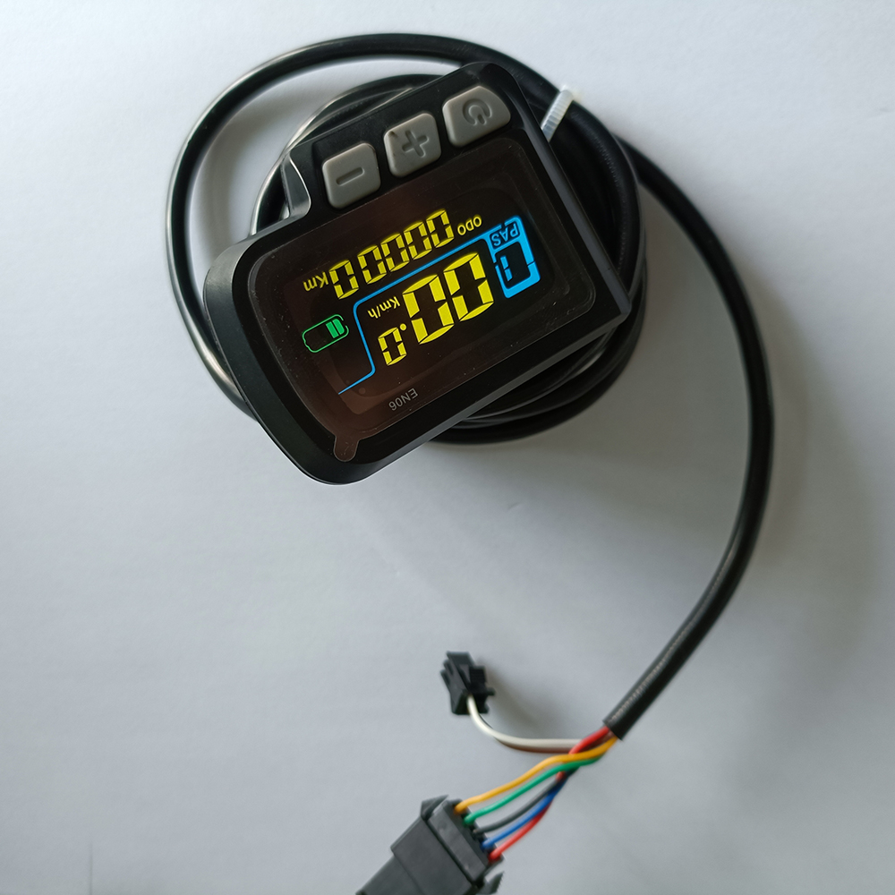 Elektrische Scooter Ebike Dc Borstelloze Motor Controller Lcd-Display Foca 24V 36V 48V En06 Colour Scherm Meter Met Usb Fo